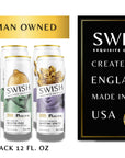 SWISH Cocktails – a woman-owned premium ready-to-drink cocktail brand created in England and made in the USA