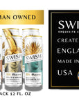 SWISH Cocktails – a woman-owned premium ready-to-drink cocktail brand created in England and made in the USA