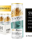 SWISH Cocktails – a woman-owned premium ready-to-drink cocktail brand created in England and made in the USA
