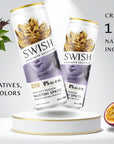 SWISH Exquisite Cocktails – Zero Range 355ml cans crafted with 100% natural ingredients, no preservatives, artificial colors, or flavors. Premium ready-to-drink cocktails inspired by real fruits and botanicals