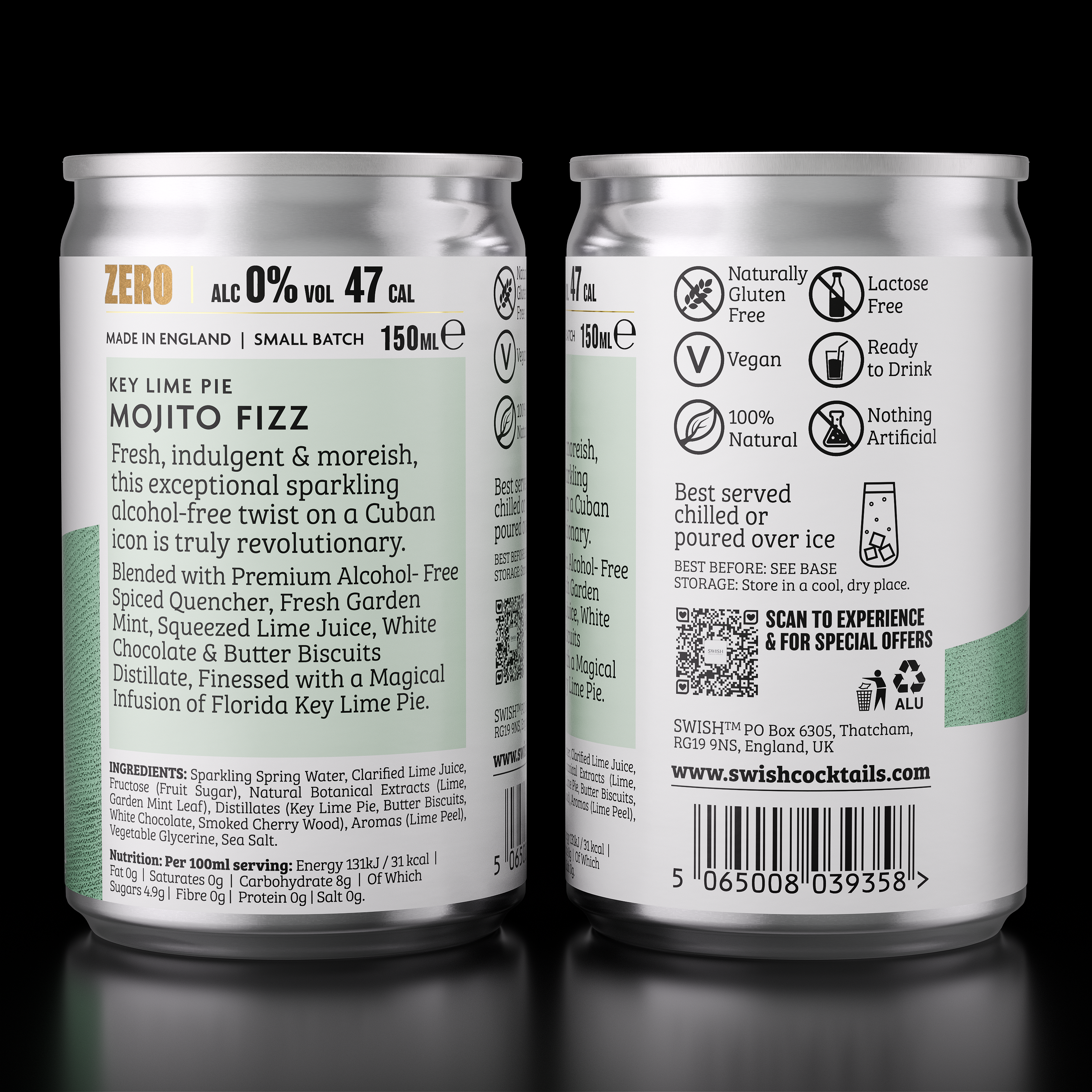 KEY LIME PIE MOJITO FIZZ | 0% Alc Vol x 12 Cans
