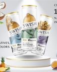 SWISH Exquisite Cocktails – Zero Range 355ml cans crafted with 100% natural ingredients, no preservatives, artificial colors, or flavors. Premium ready-to-drink cocktails inspired by real fruits and botanicals