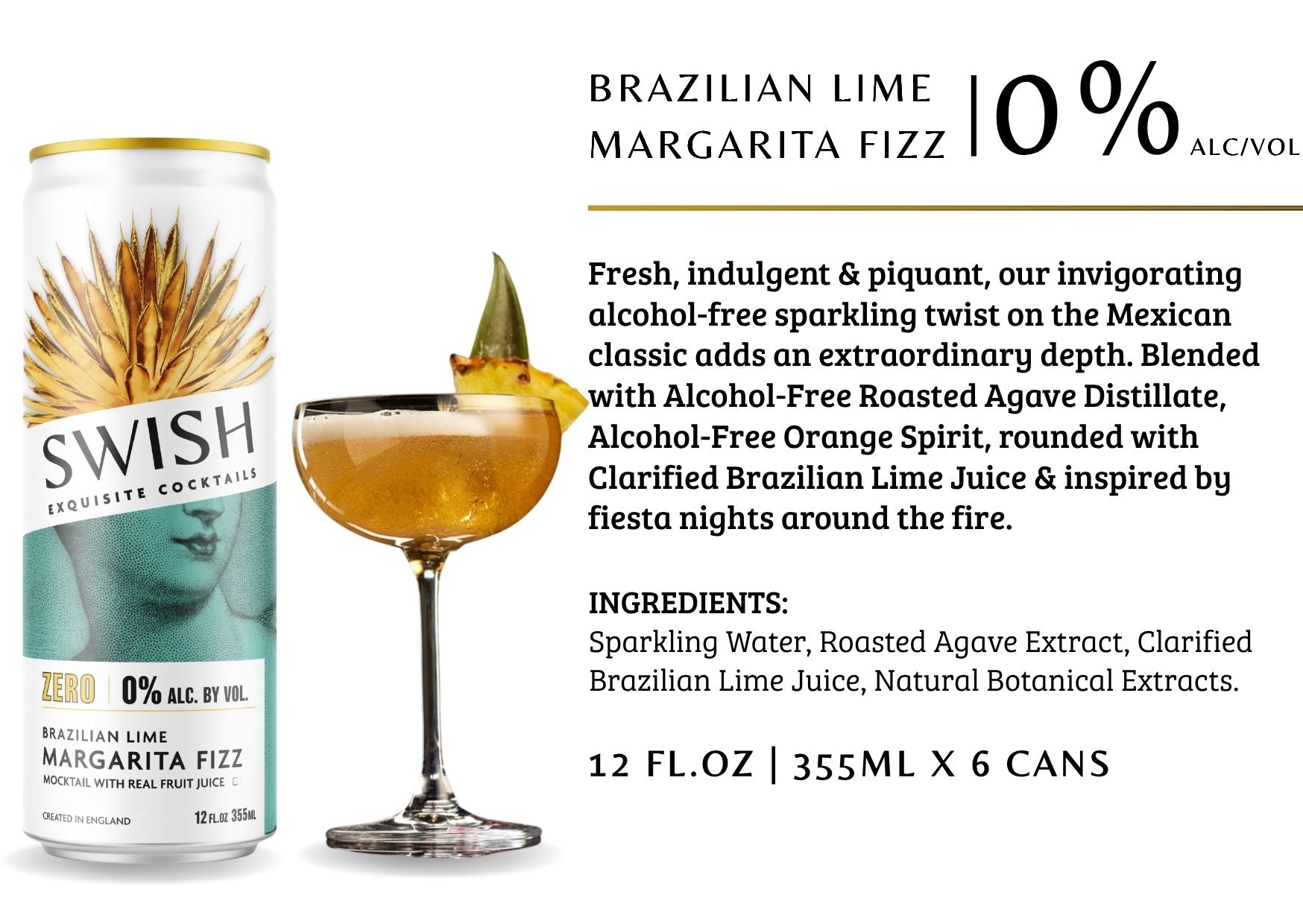 Brazilian Lime Margarita Fizz Flavor Description
