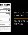 Nutrition facts for the product flavor