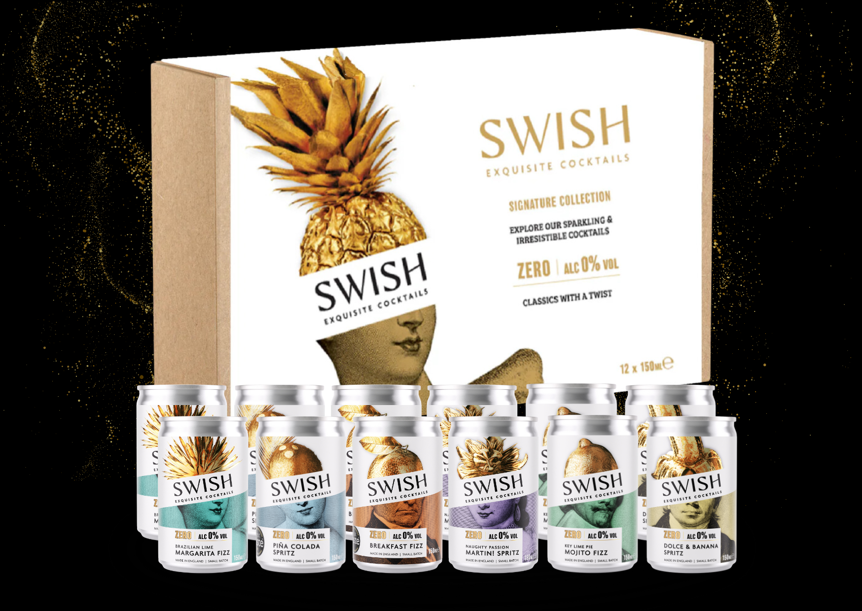 ALCOHOL FREE COCKTAIL GIFT BOX | 0% Alc Vol x 12 Cans